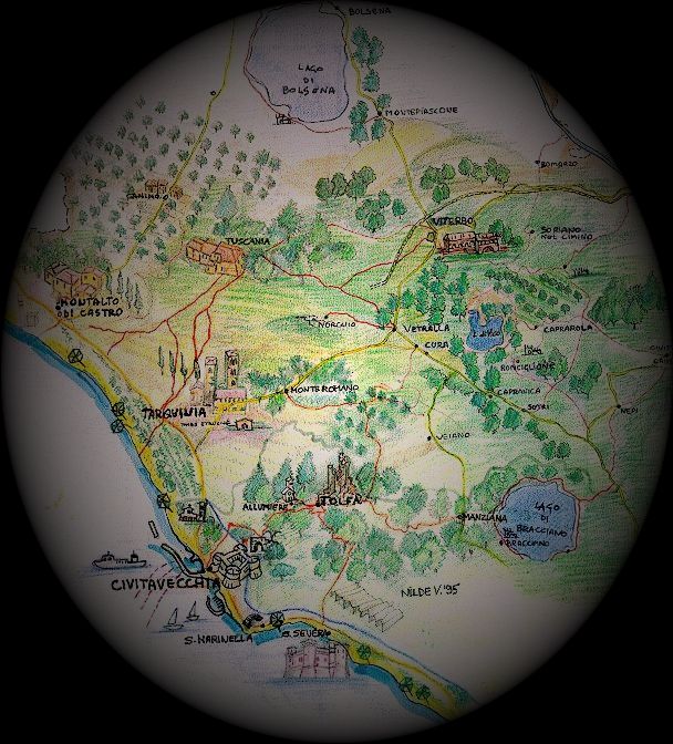 La mappa delle ns escursioni
